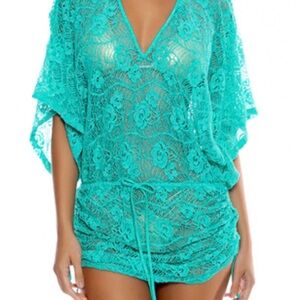 Luli Fama Aqua Lace Swim Coverup
